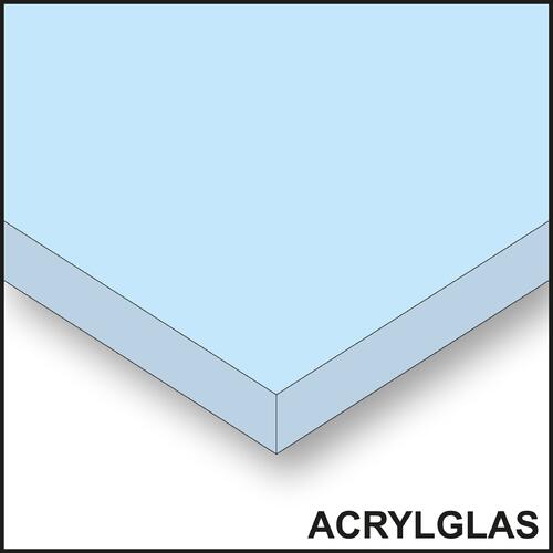 Acryl-/Plexiglas – transparent