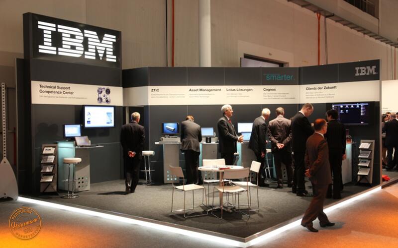 Messestand IBM